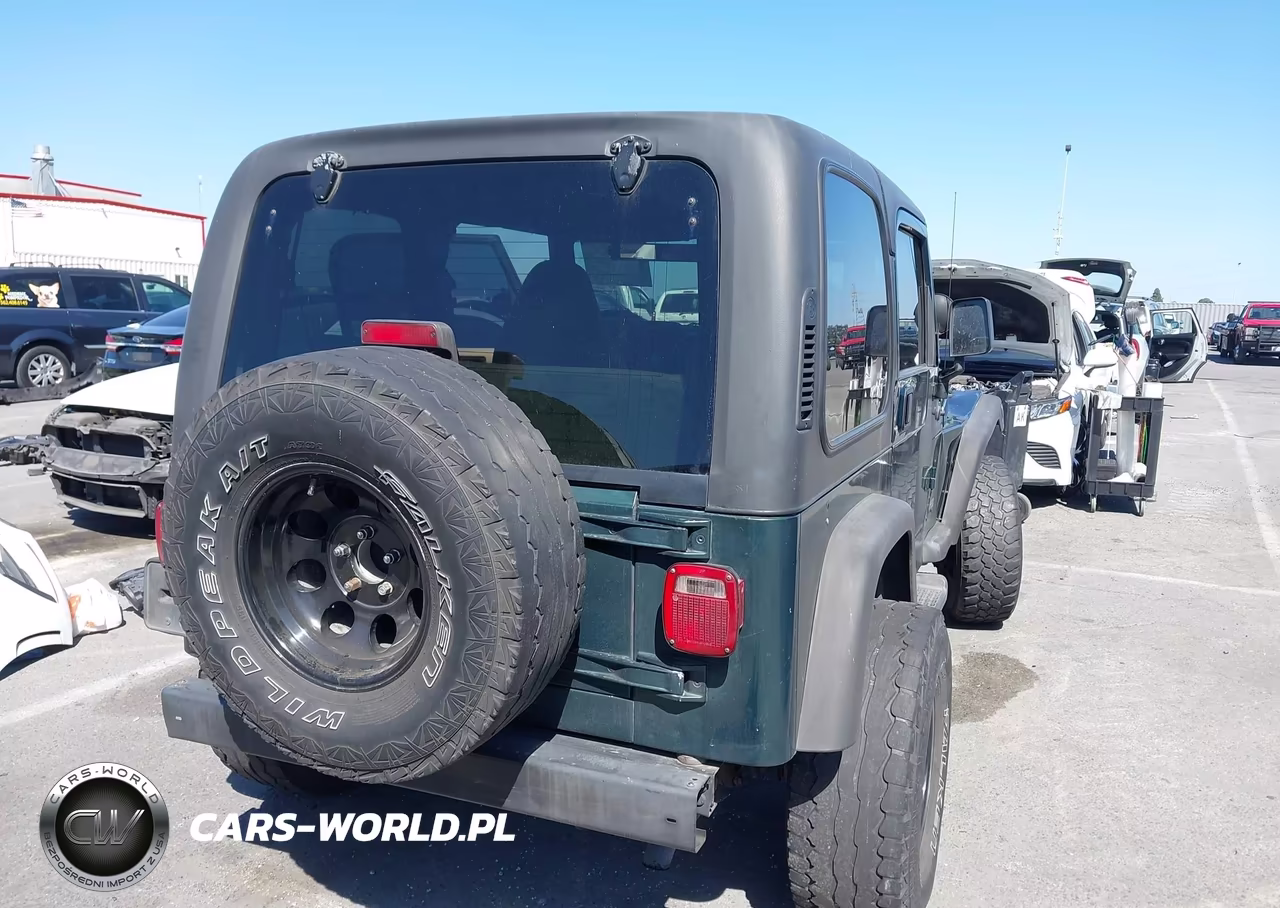 2001 Jeep Wrangler Se VIN:1J4FA29P61P335642 - 4