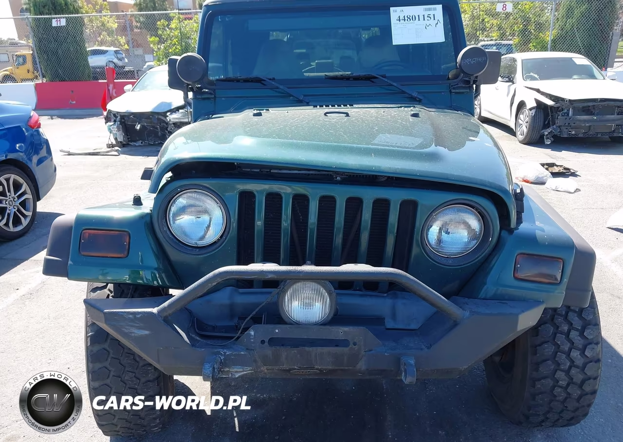 2001 Jeep Wrangler Se VIN:1J4FA29P61P335642 - 6
