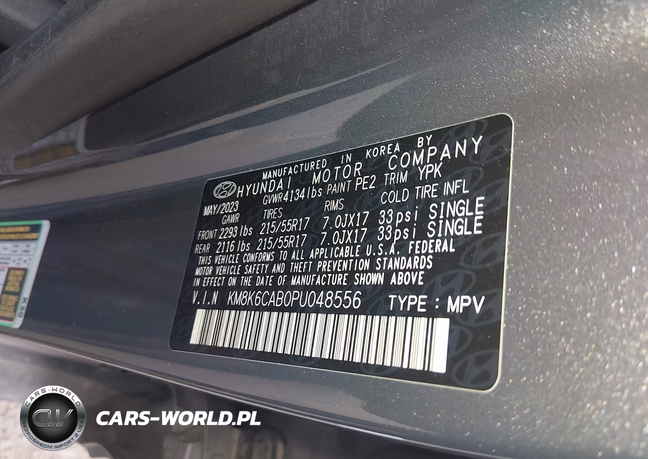 2023 Hyundai Kona Sel VIN:KM8K6CAB0PU048556 - 9