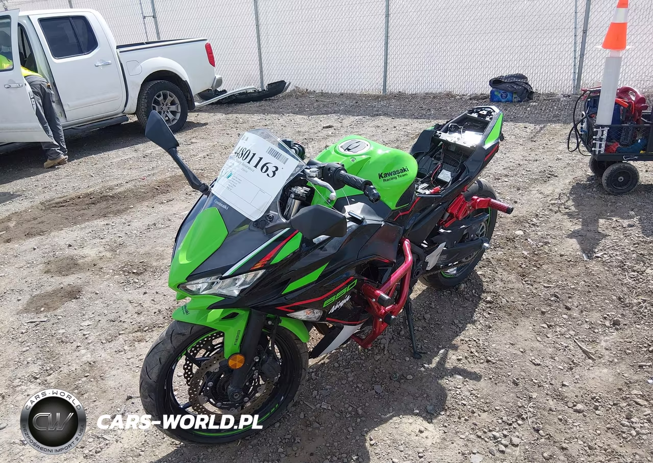 2022 Kawasaki Ex650 M VIN:ML5EXEM10NDA65266 - 2
