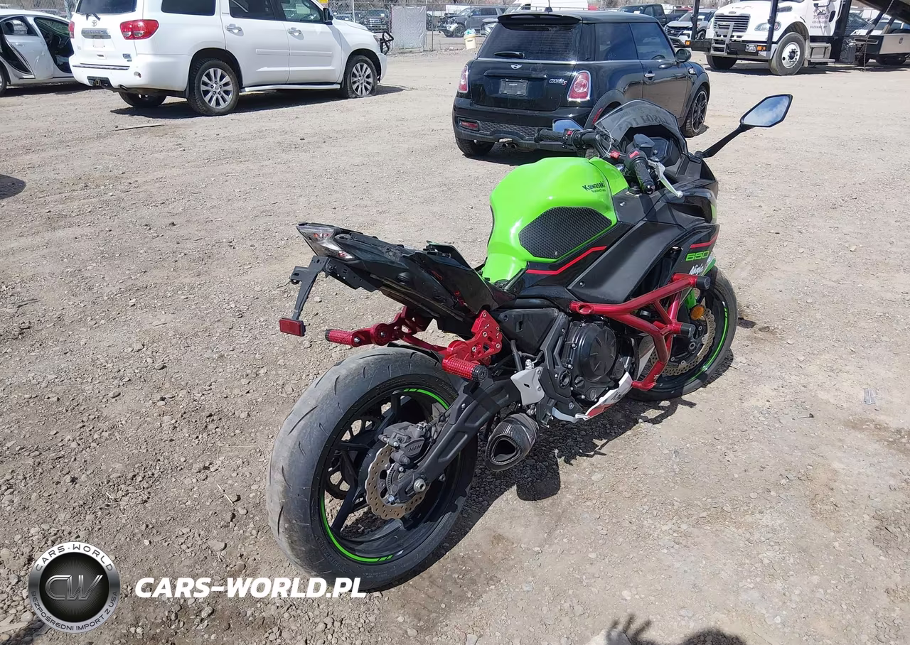2022 Kawasaki Ex650 M VIN:ML5EXEM10NDA65266 - 4