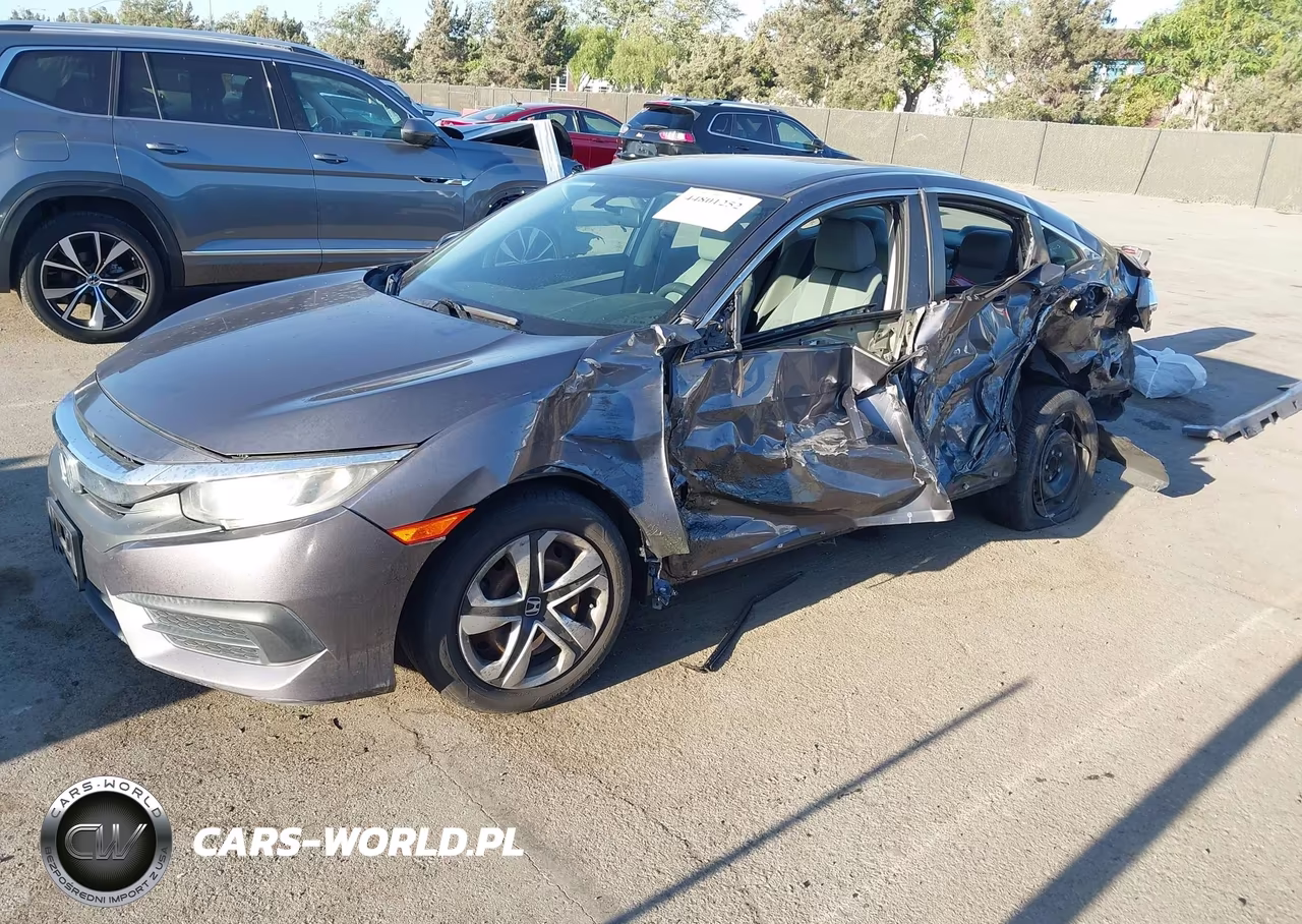 2017 Honda Civic Lx VIN:2HGFC2F56HH568858 - 2