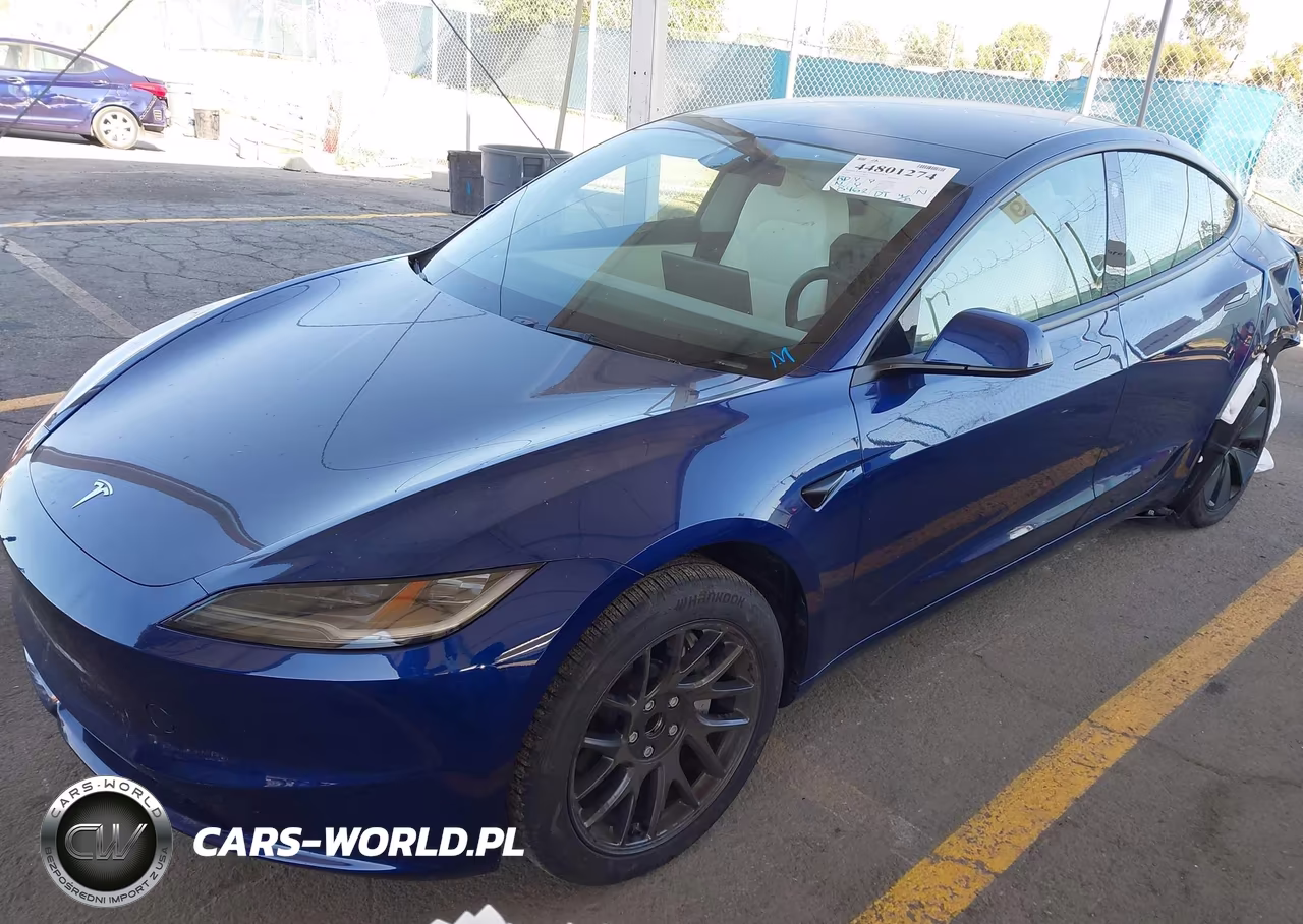 2025 Tesla Model 3 Long Range Rear-Wheel Drive-Standard Rear-Wheel Drive VIN:5YJ3E1EA6SF015323 - 2