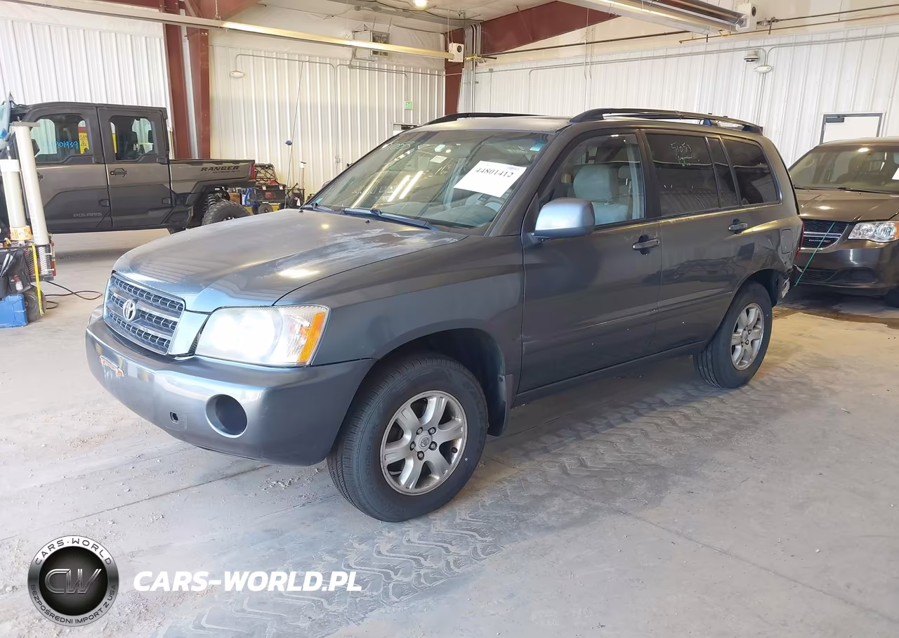 2003 Toyota Highlander V6 VIN:JTEGF21A830102811 - 2