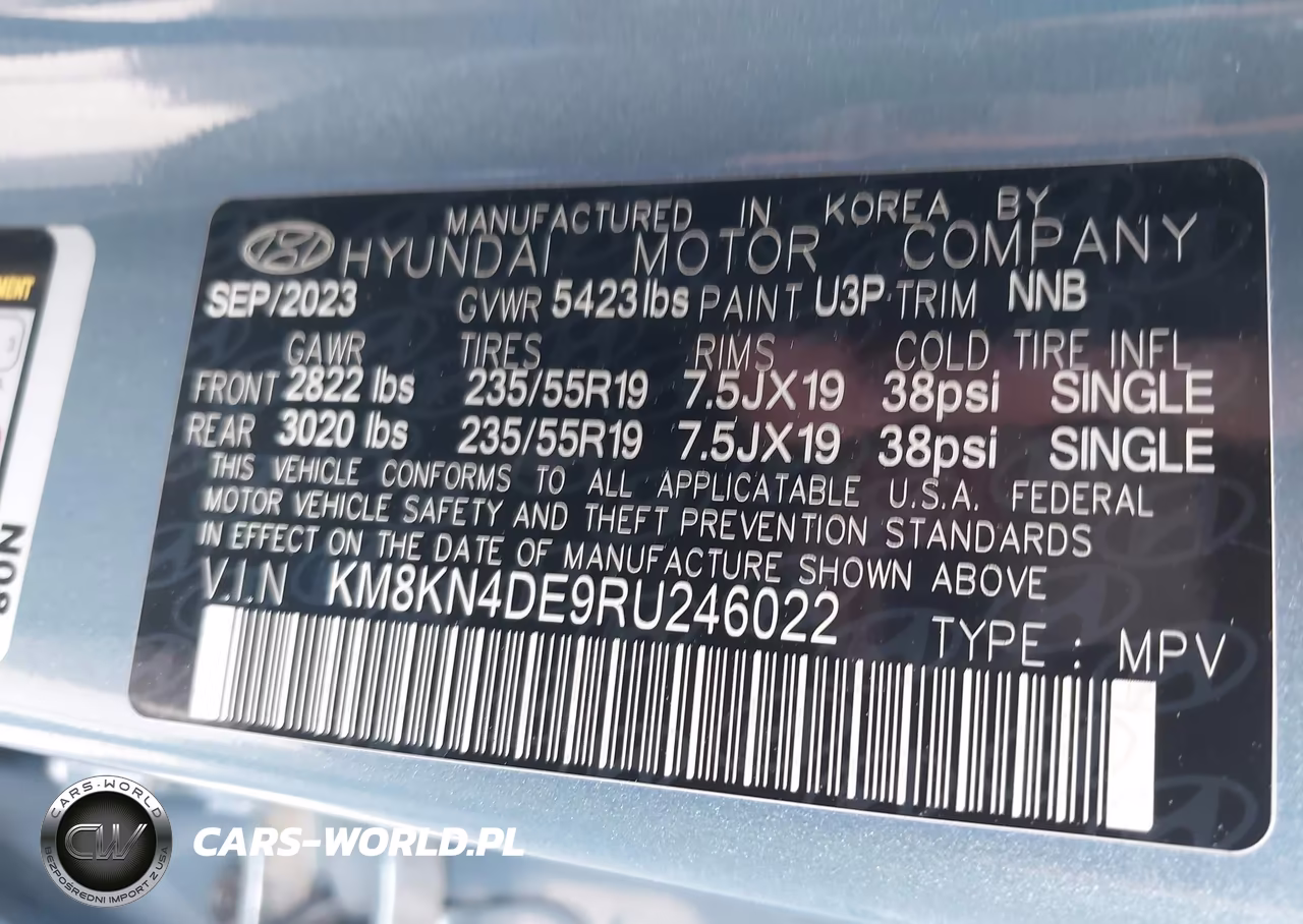 2024 Hyundai Ioniq 5 Sel VIN:KM8KN4DE9RU246022 - 9