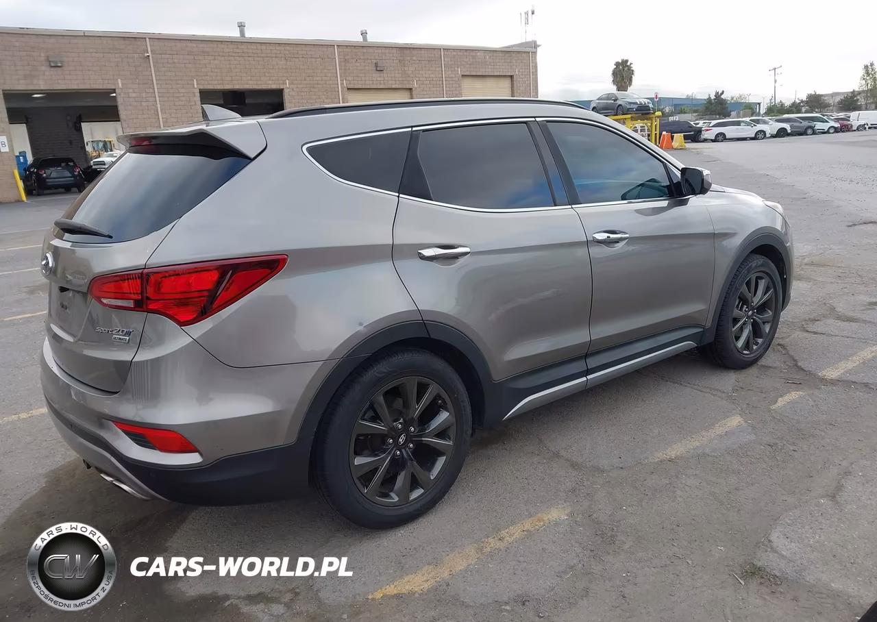 2017 Hyundai Santa Fe Sport 2.0T Ultimate VIN:5XYZW4LA8HG407071 - 4
