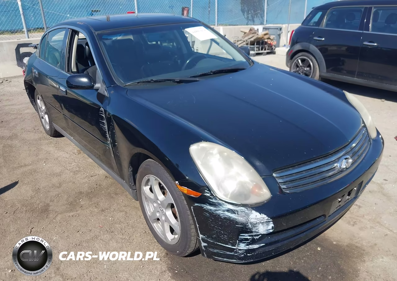 2003 Infiniti G35 Base W-6 Speed Manual