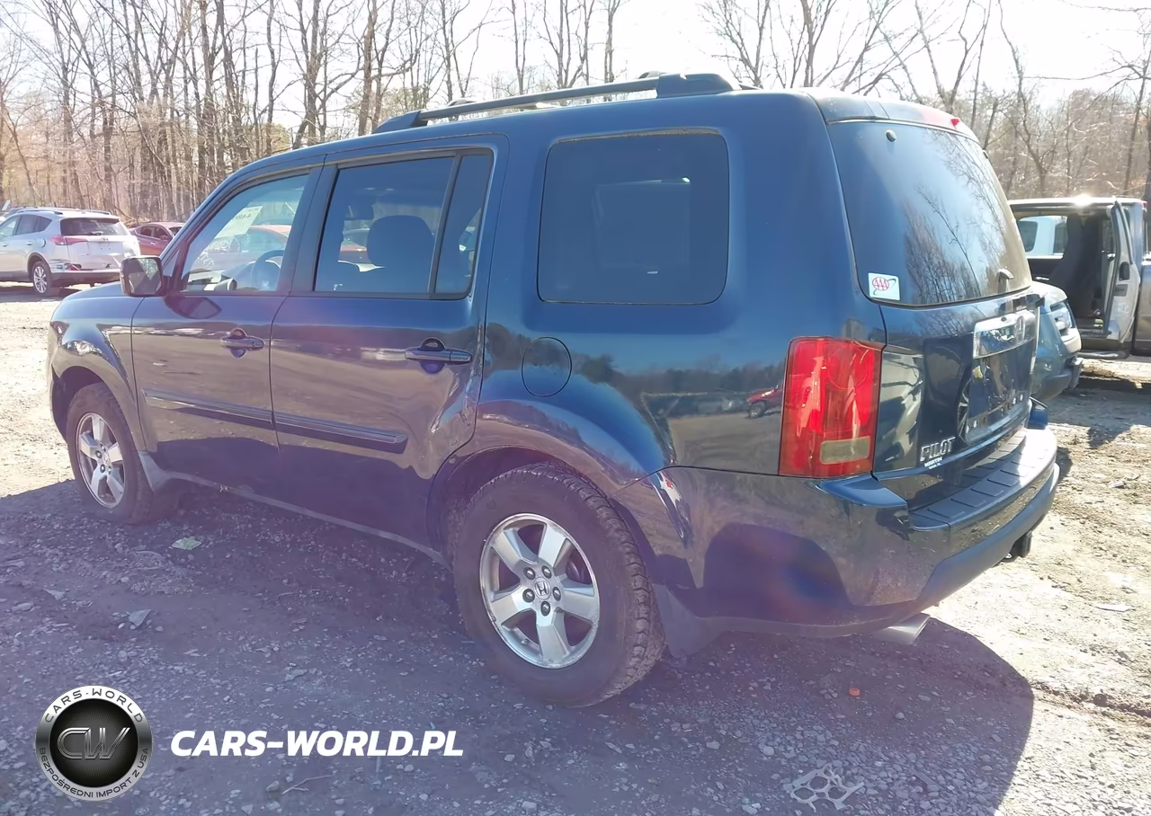 2009 Honda Pilot Ex-L VIN:5FNYF48659B013648 - 3