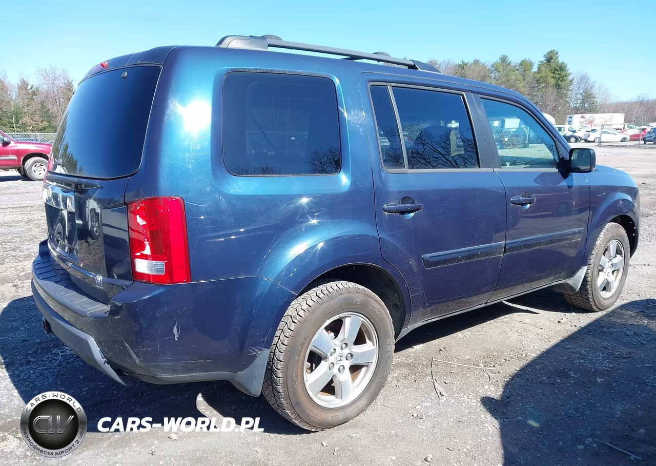 2009 Honda Pilot Ex-L VIN:5FNYF48659B013648 - 4
