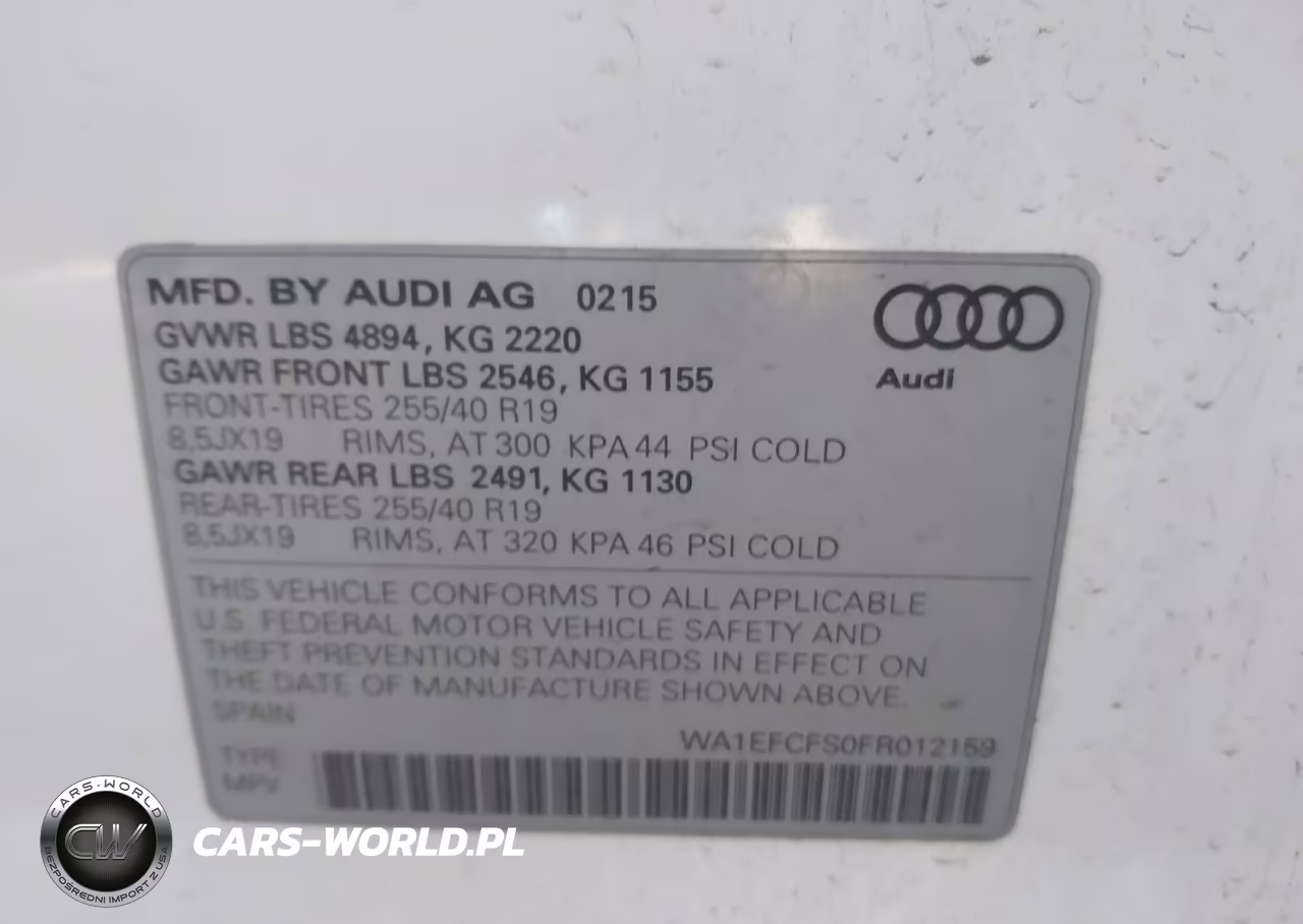 2015 Audi Q3 2.0T Premium Plus VIN:WA1EFCFS0FR012159 - 9