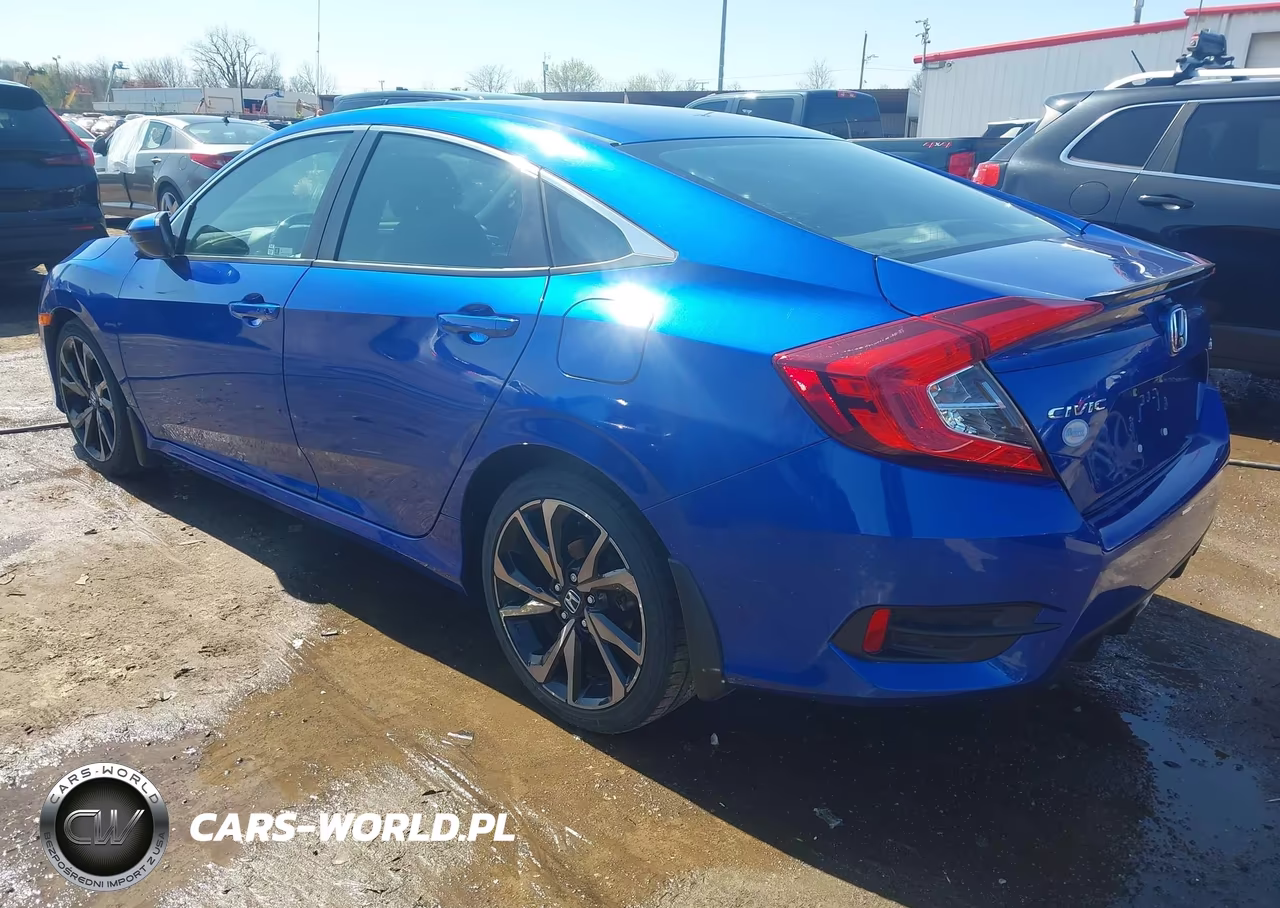 2021 Honda Civic Sport VIN:2HGFC2F89MH517858 - 3