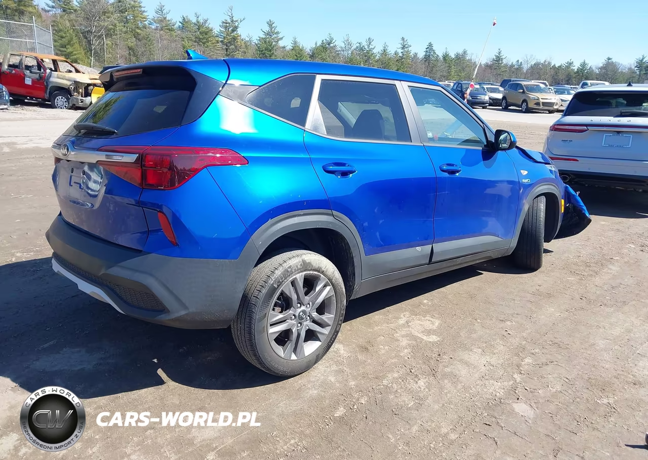 2021 Kia Seltos Lx VIN:KNDEPCAAXM7180322 - 4
