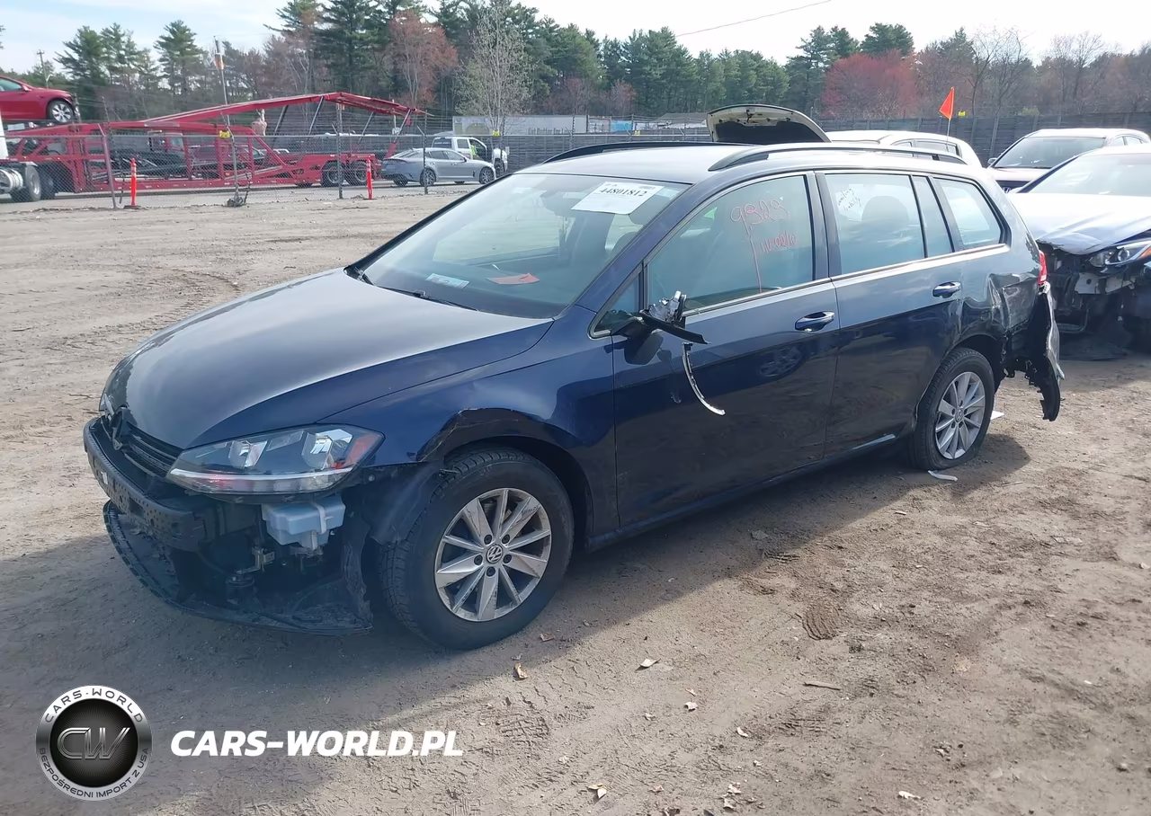 2018 Volkswagen Golf Sportwagen Tsi S-Tsi Se VIN:3VWD17AU7JM756008 - 2