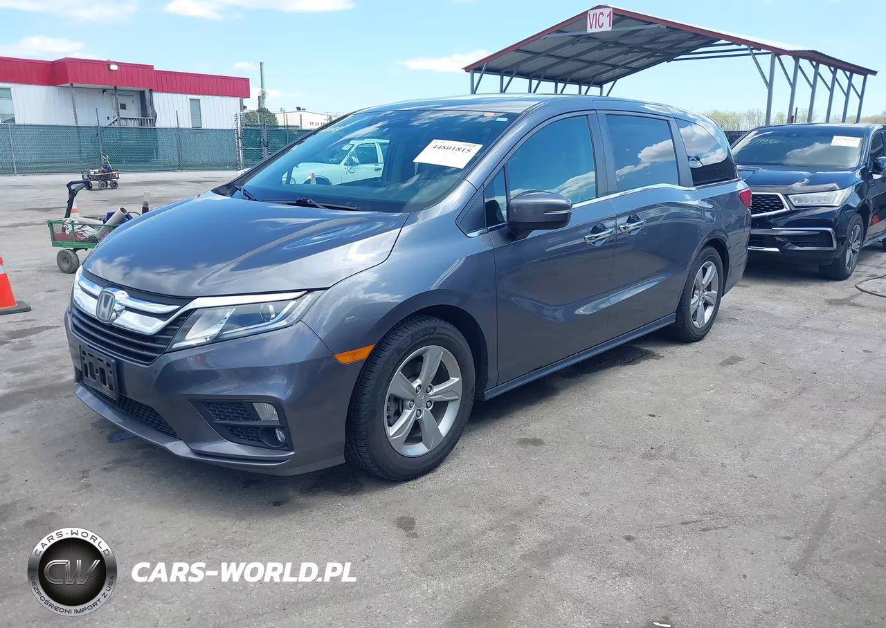 2018 Honda Odyssey Ex-L VIN:5FNRL6H71JB026354 - 2