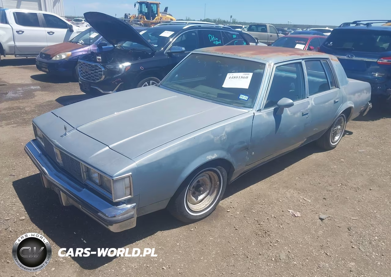 1985 Oldsmobile Cutlass Supreme VIN:1G3GR69A2FR390381 - 2