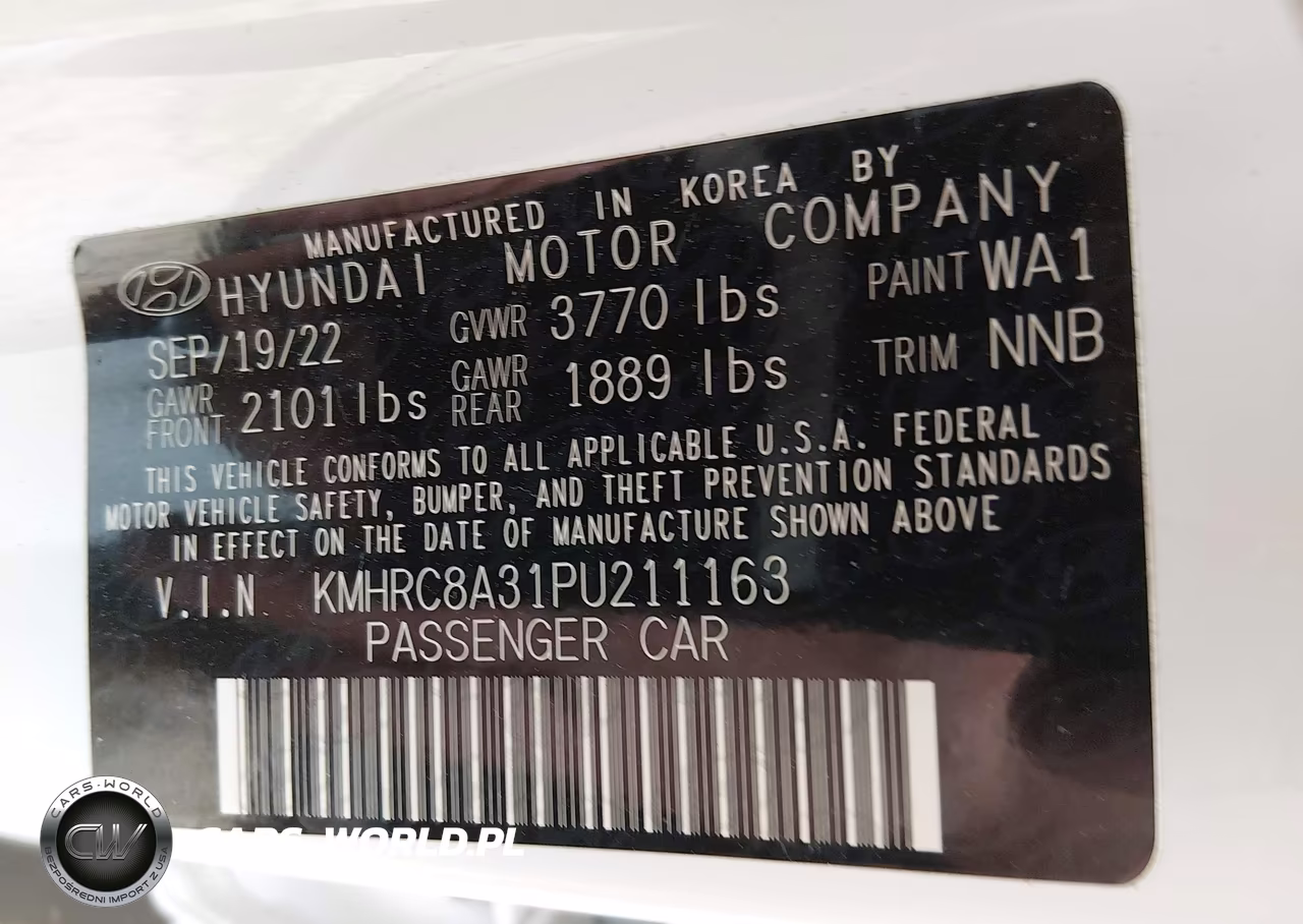 2023 Hyundai Venue Limited VIN:KMHRC8A31PU211163 - 9