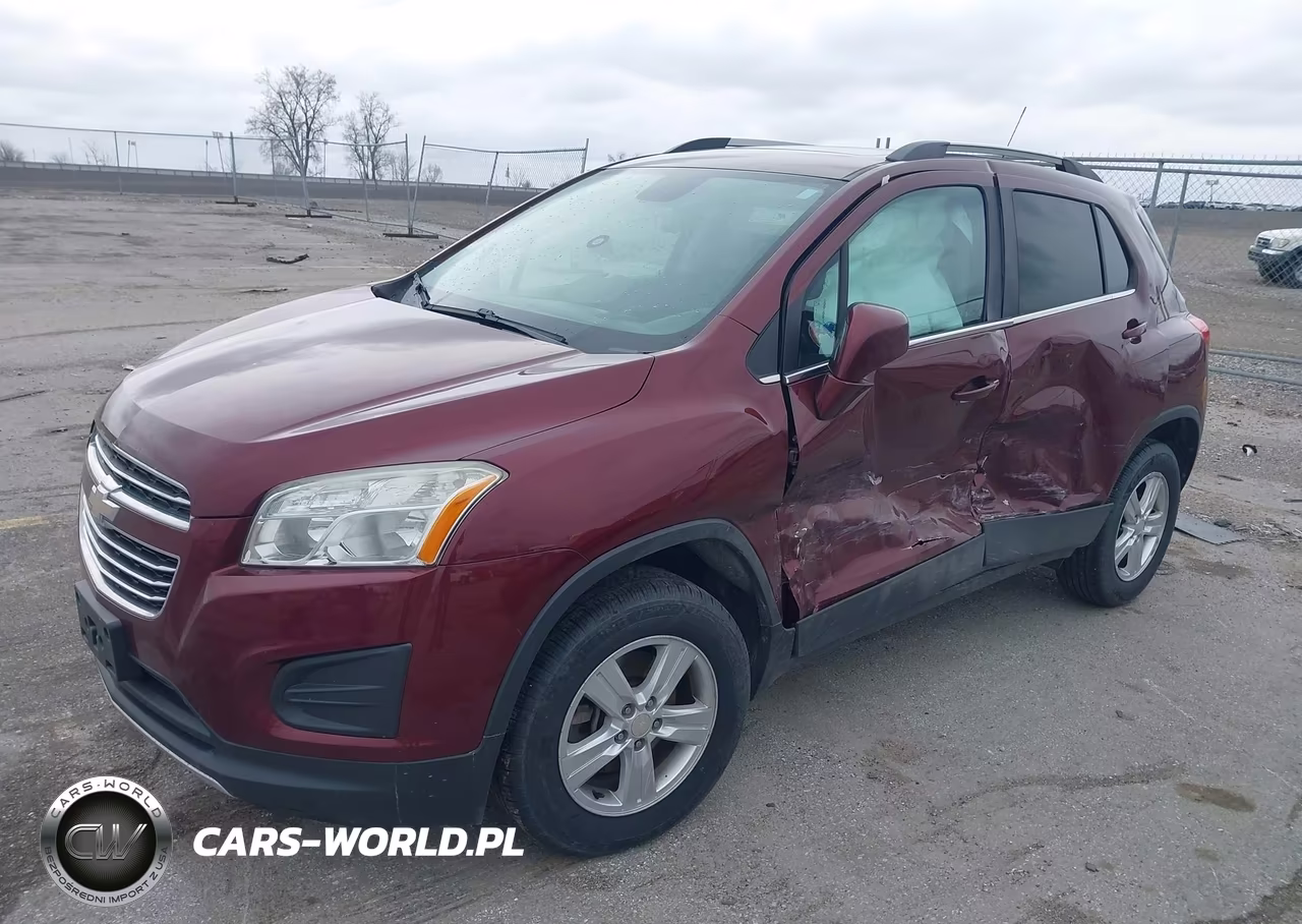 2016 Chevrolet Trax Lt VIN:3GNCJPSB4GL140557 - 2