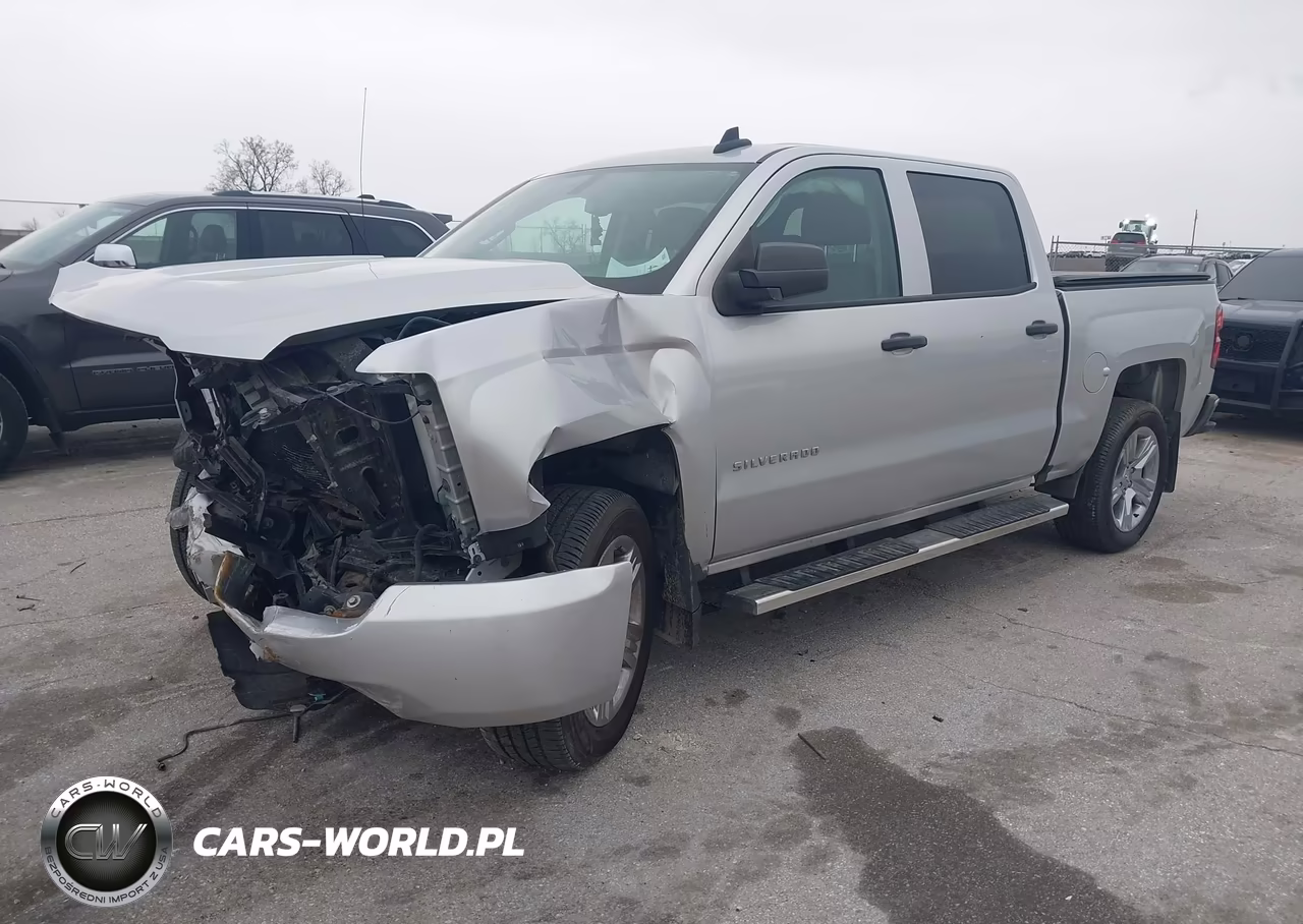 2018 Chevrolet Silverado 1500 Custom VIN:3GCUKPEC6JG349524 - 2