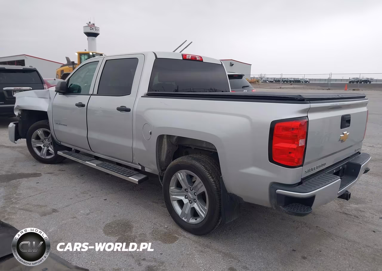 2018 Chevrolet Silverado 1500 Custom VIN:3GCUKPEC6JG349524 - 3