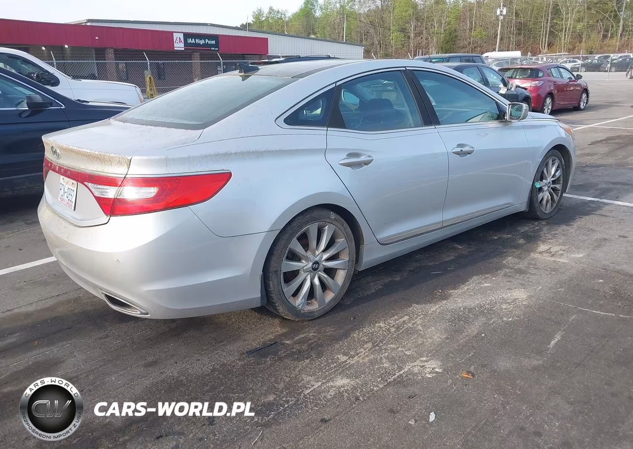 2013 Hyundai Azera VIN:KMHFH4JG7DA262759 - 4