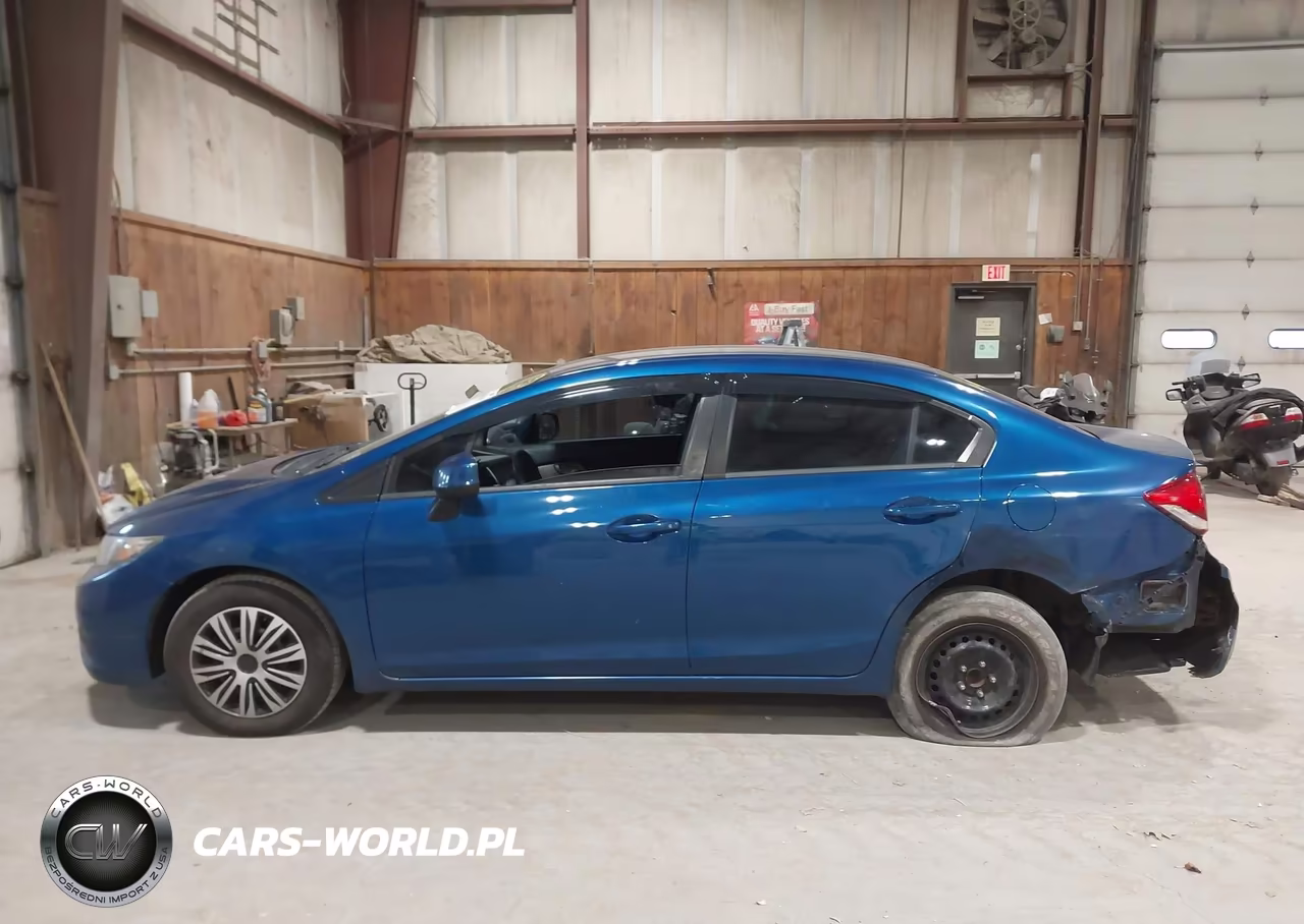 2013 Honda Civic Lx VIN:2HGFB2F51DH592319 - 14