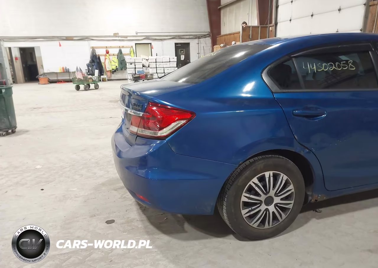 2013 Honda Civic Lx VIN:2HGFB2F51DH592319 - 18