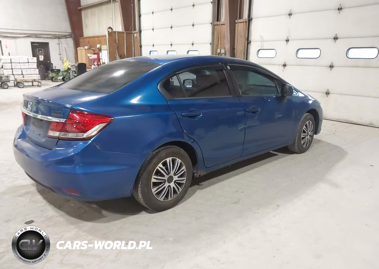 2013 Honda Civic Lx VIN:2HGFB2F51DH592319 - 4