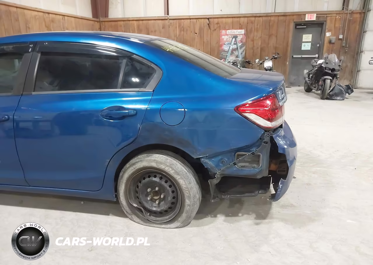 2013 Honda Civic Lx VIN:2HGFB2F51DH592319 - 6