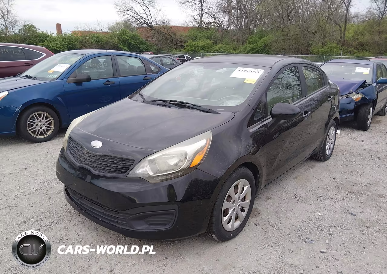 2013 Kia Rio Lx VIN:KNADM4A31D6286012 - 2