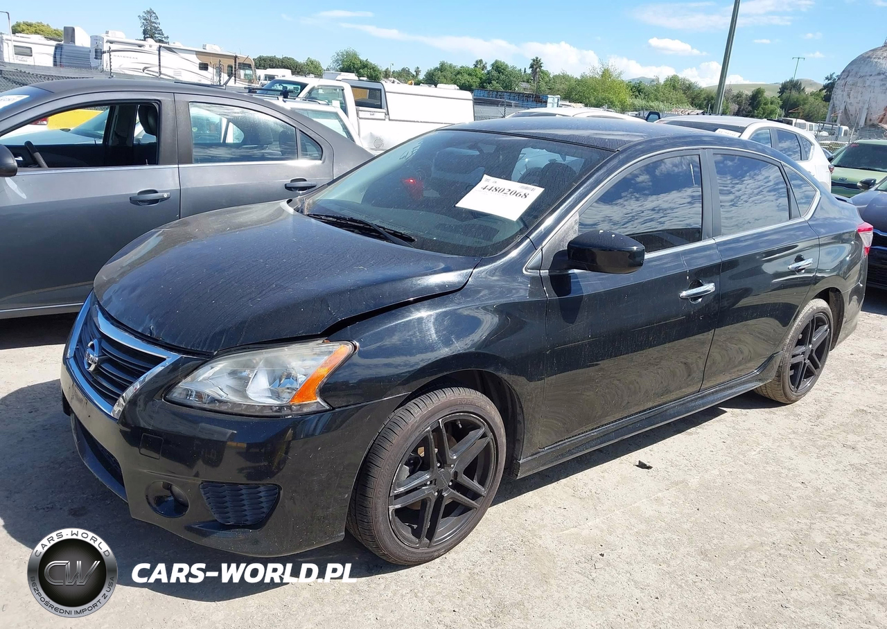 2013 Nissan Sentra Sr VIN:3N1AB7AP1DL697693 - 2