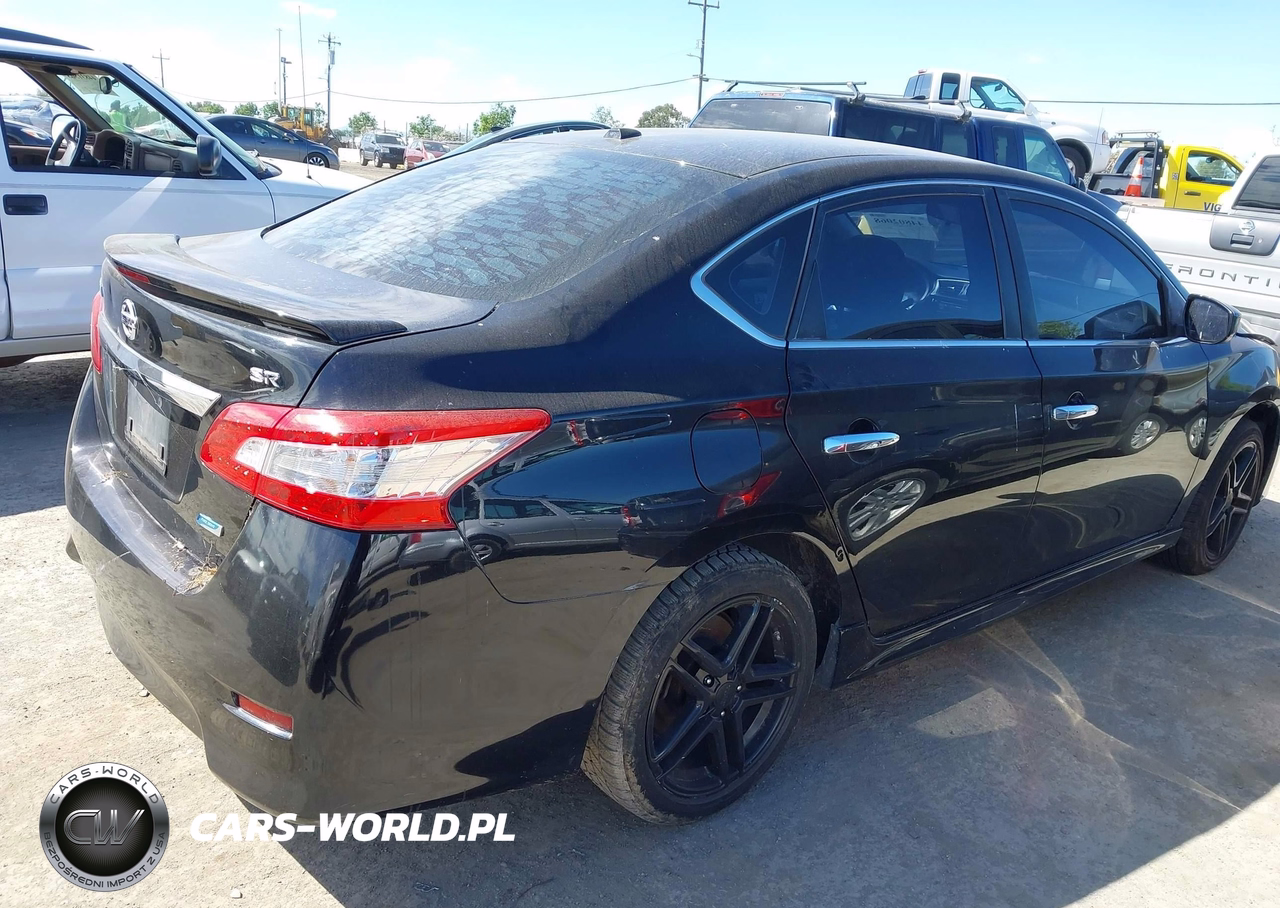 2013 Nissan Sentra Sr VIN:3N1AB7AP1DL697693 - 4