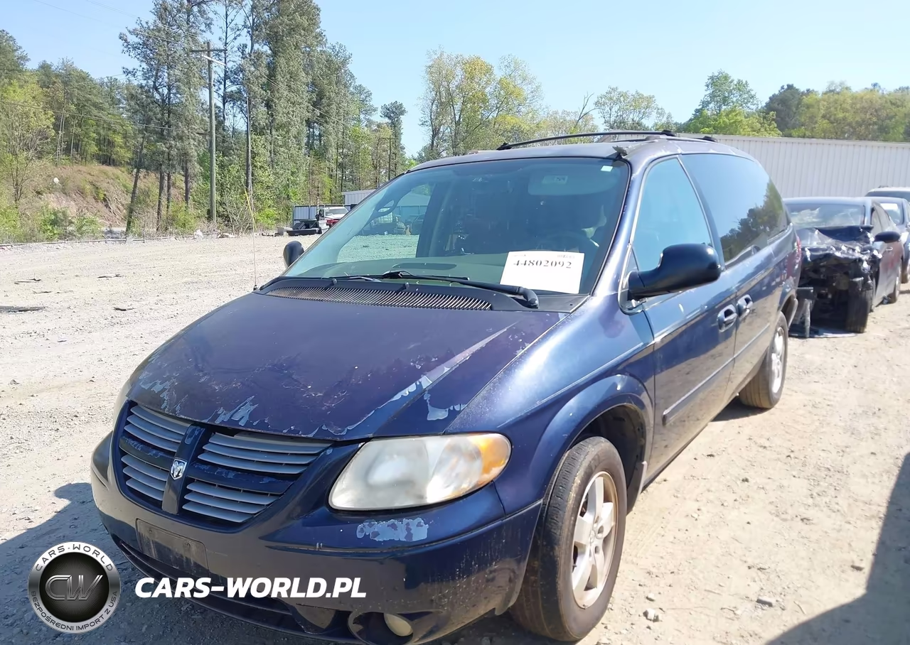 2006 Dodge Grand Caravan Sxt VIN:2D4GP44L36R602415 - 2
