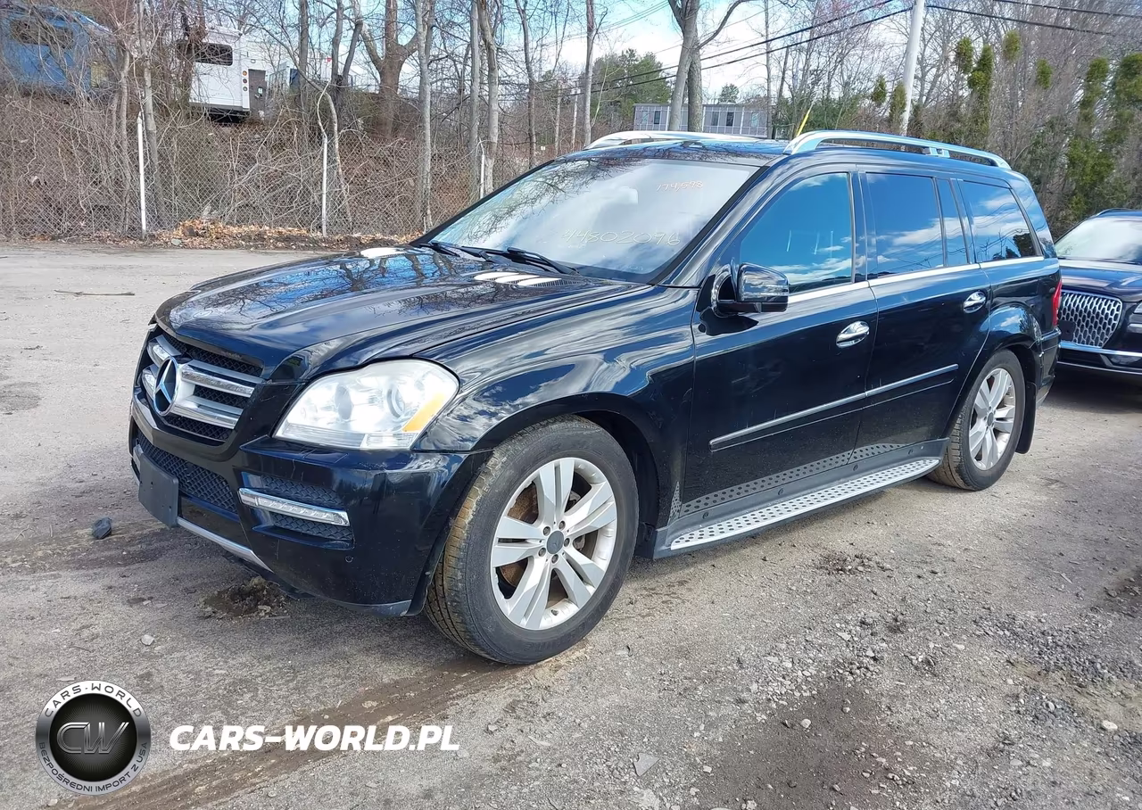 2012 Mercedes-Benz Gl 450 4Matic VIN:4JGBF7BE3CA782653 - 2
