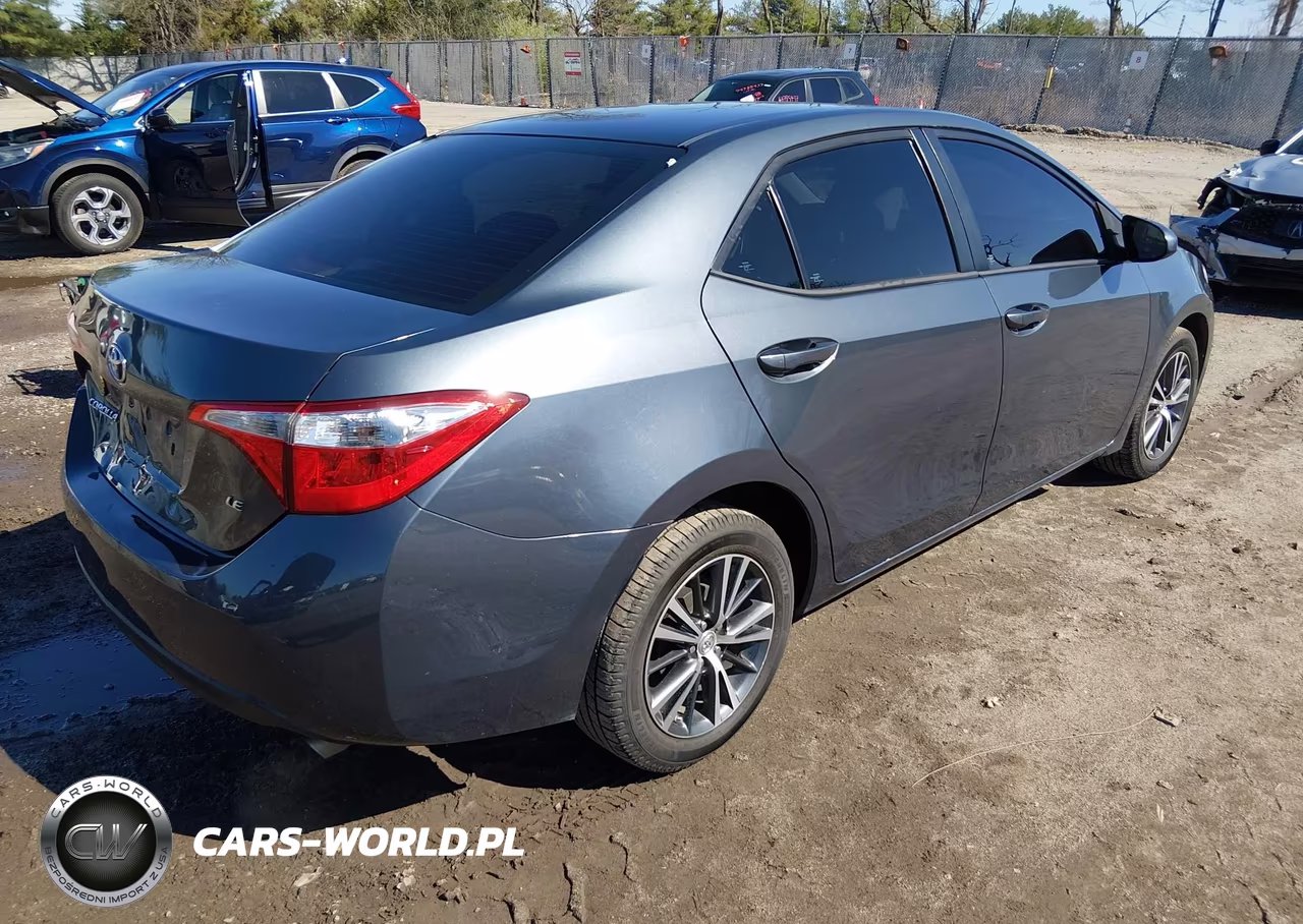 2016 Toyota Corolla Le Plus VIN:5YFBURHE6GP567699 - 4