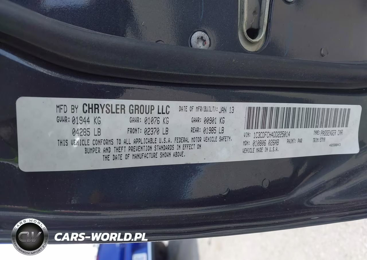 2013 Dodge Dart Limited VIN:1C3CDFCH4DD225014 - 9