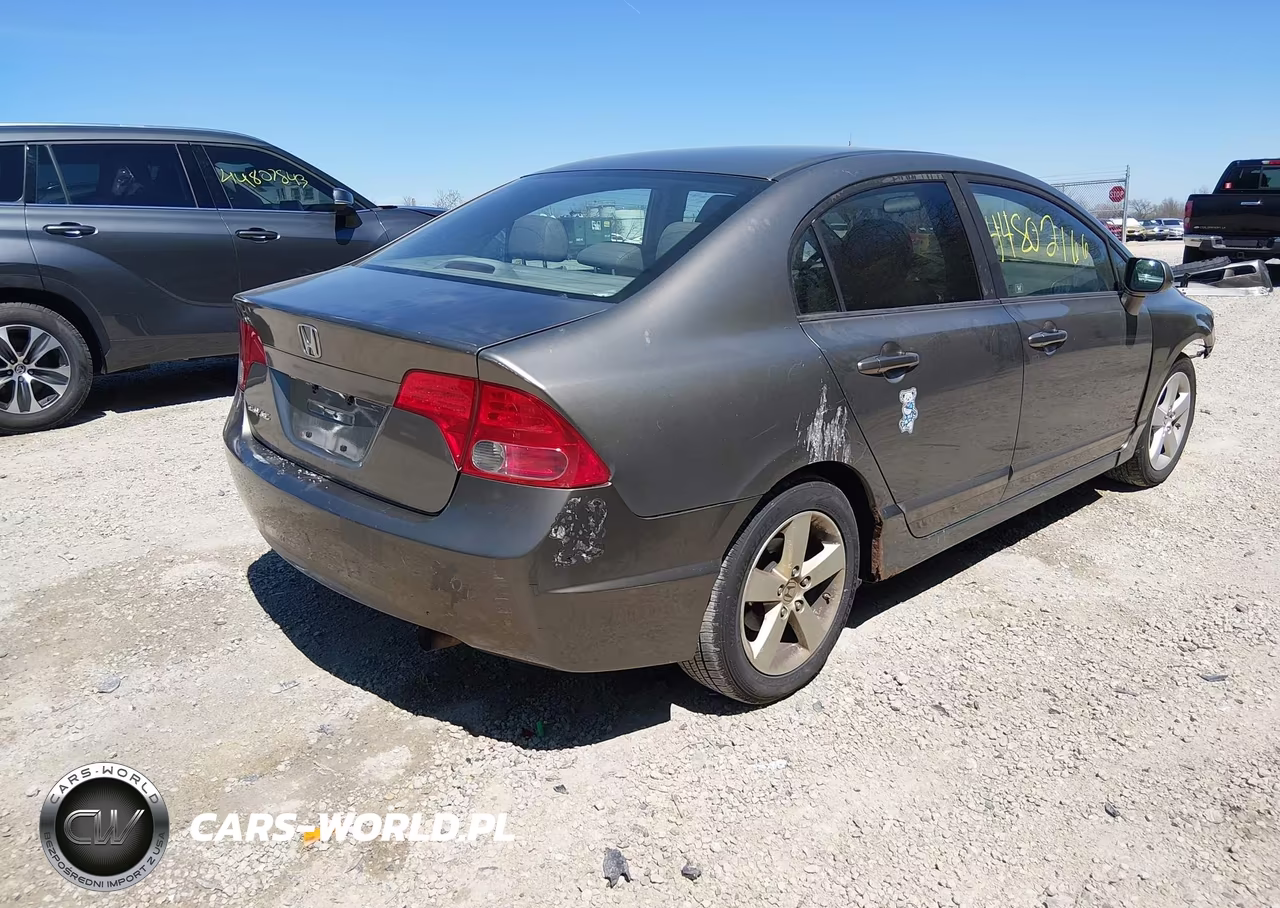 2008 Honda Civic Ex-L VIN:1HGFA16918L104317 - 4