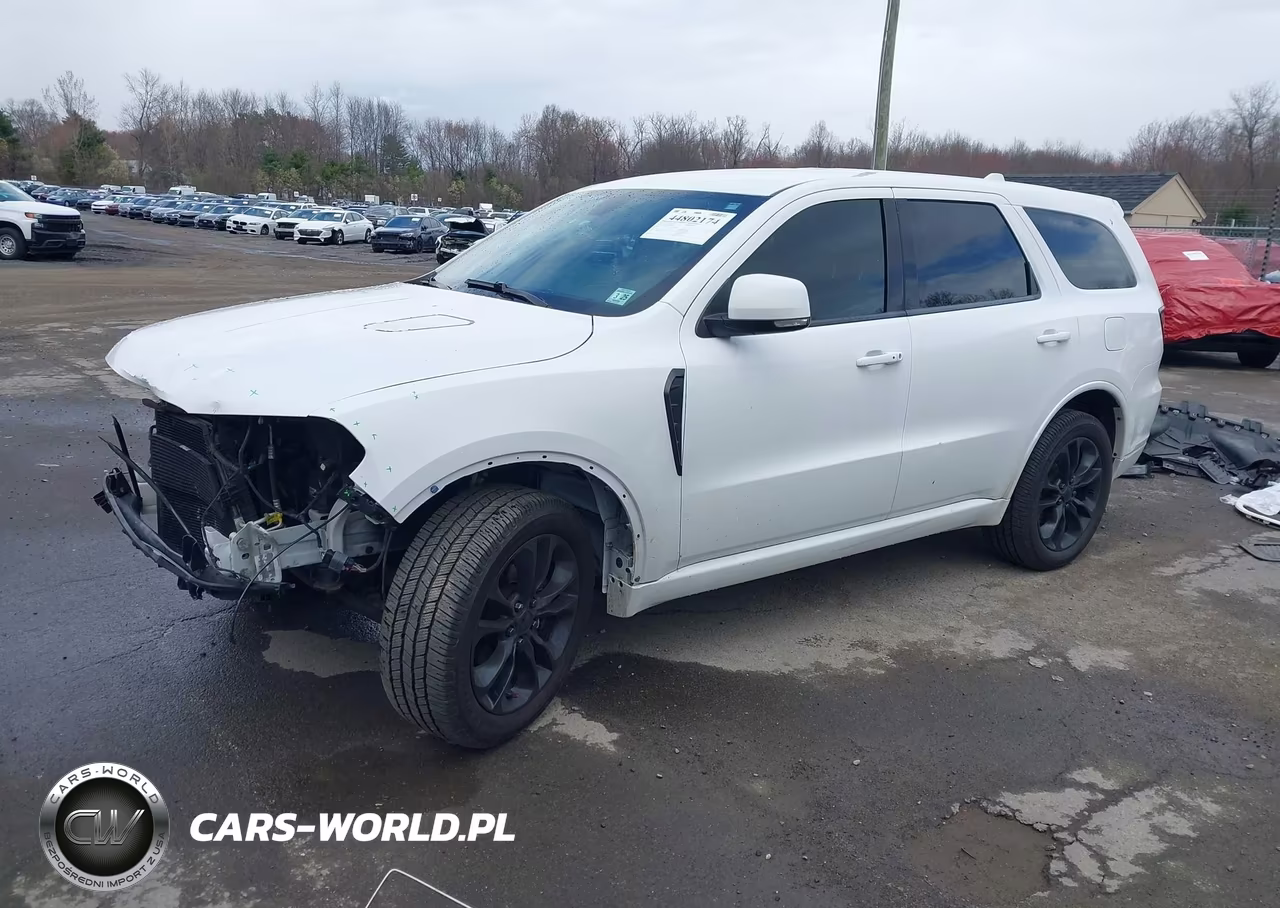 2020 Dodge Durango Gt Plus Awd VIN:1C4RDJDG5LC286035 - 2