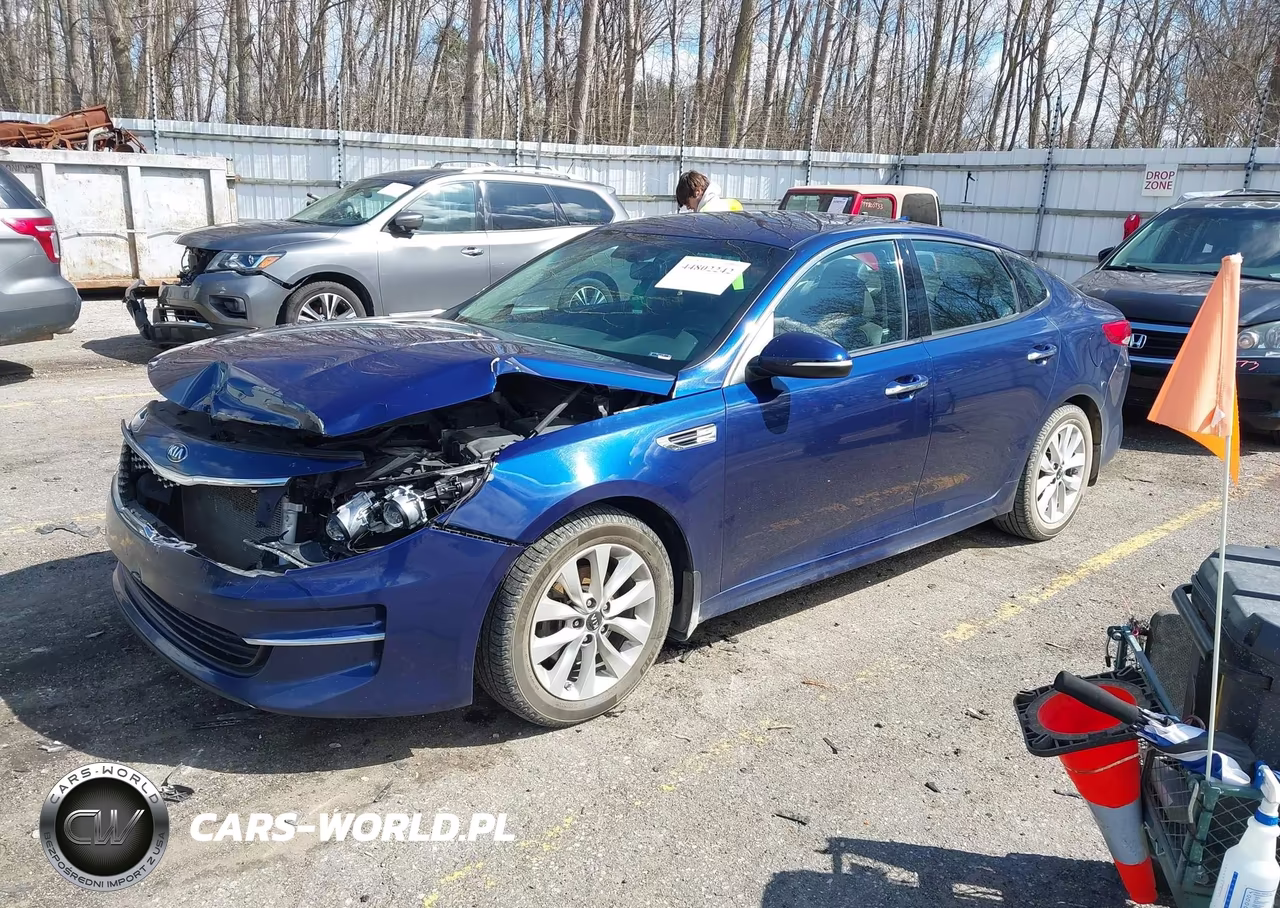 2018 Kia Optima Ex VIN:5XXGU4L39JG197556 - 2
