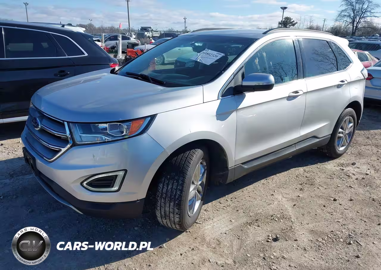2017 Ford Edge Sel VIN:2FMPK4J94HBB41317 - 2