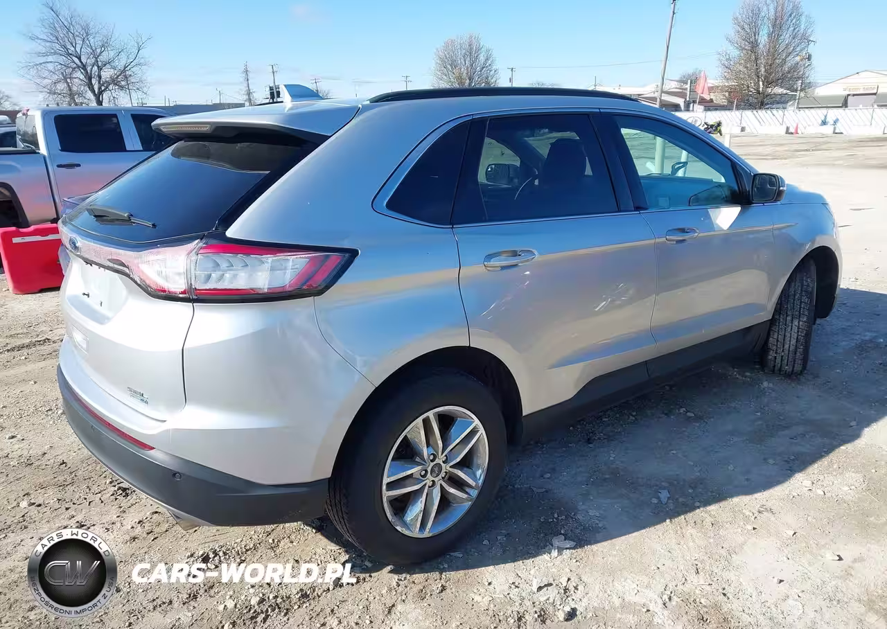 2017 Ford Edge Sel VIN:2FMPK4J94HBB41317 - 4