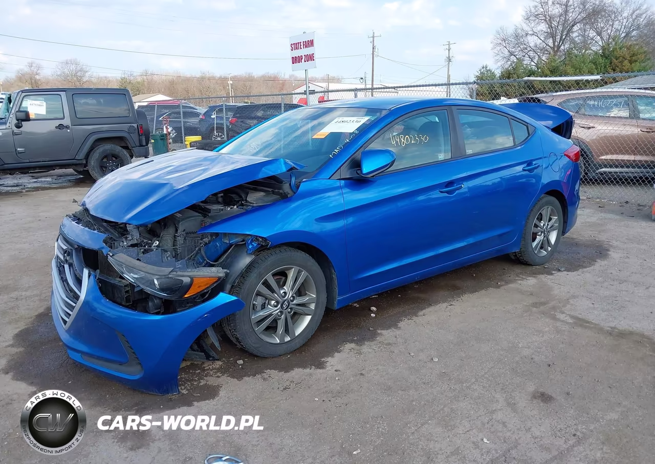 2018 Hyundai Elantra Sel VIN:5NPD84LF1JH373098 - 2