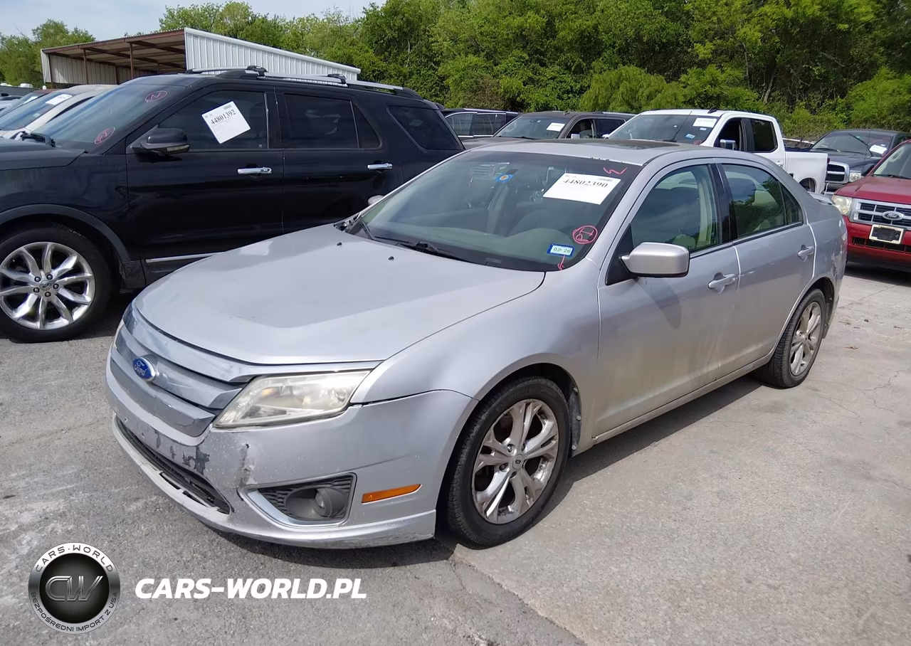 2012 Ford Fusion Se VIN:3FAHP0HA1CR436068 - 2