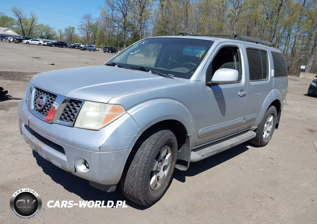 2005 Nissan Pathfinder Se VIN:5N1AR18W75C701368 - 2