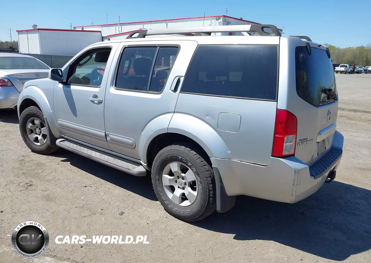 2005 Nissan Pathfinder Se VIN:5N1AR18W75C701368 - 3