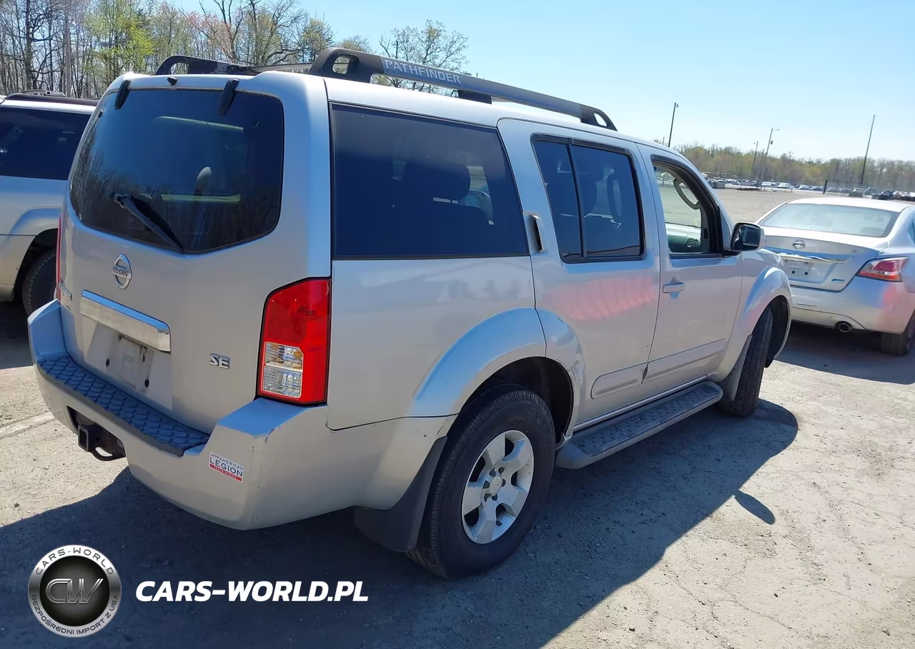 2005 Nissan Pathfinder Se VIN:5N1AR18W75C701368 - 4