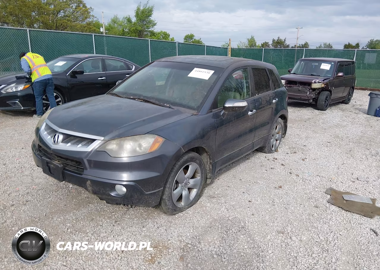 2007 Acura Rdx VIN:5J8TB18237A015942 - 2