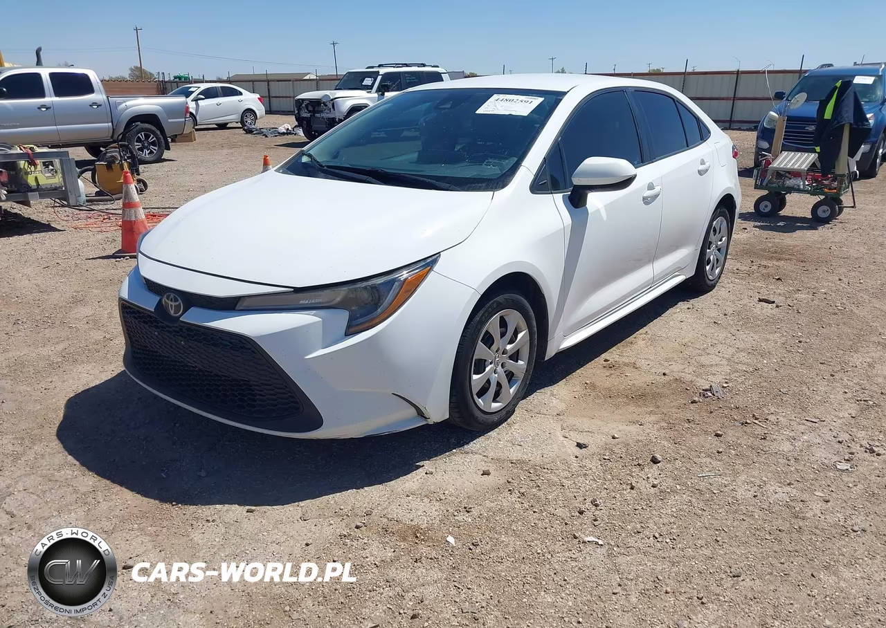 2021 Toyota Corolla Le VIN:5YFEPMAE8MP215401 - 2