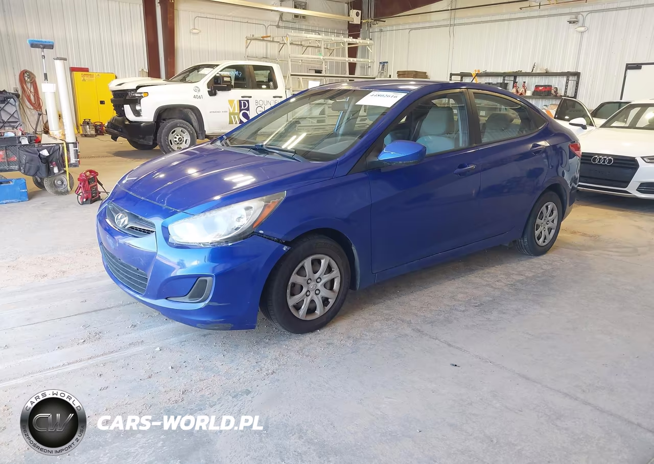 2013 Hyundai Accent Gls VIN:KMHCT4AE1DU499195 - 2