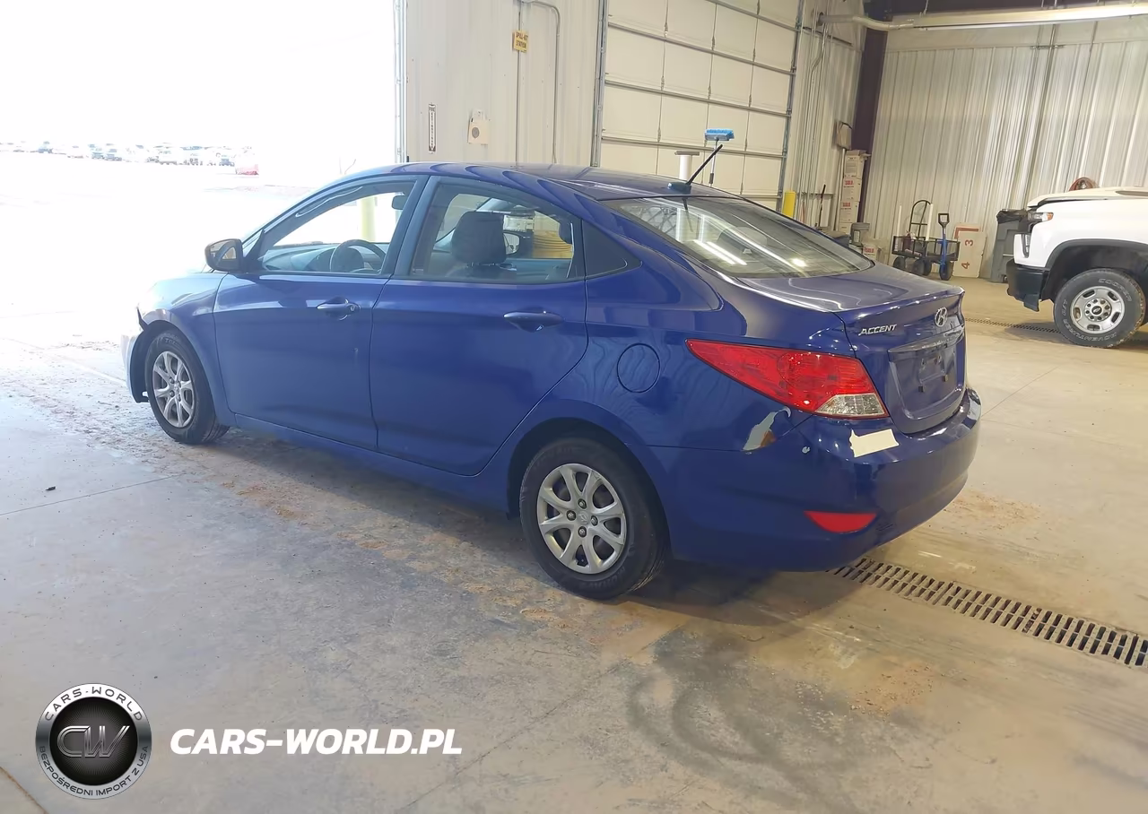 2013 Hyundai Accent Gls VIN:KMHCT4AE1DU499195 - 3