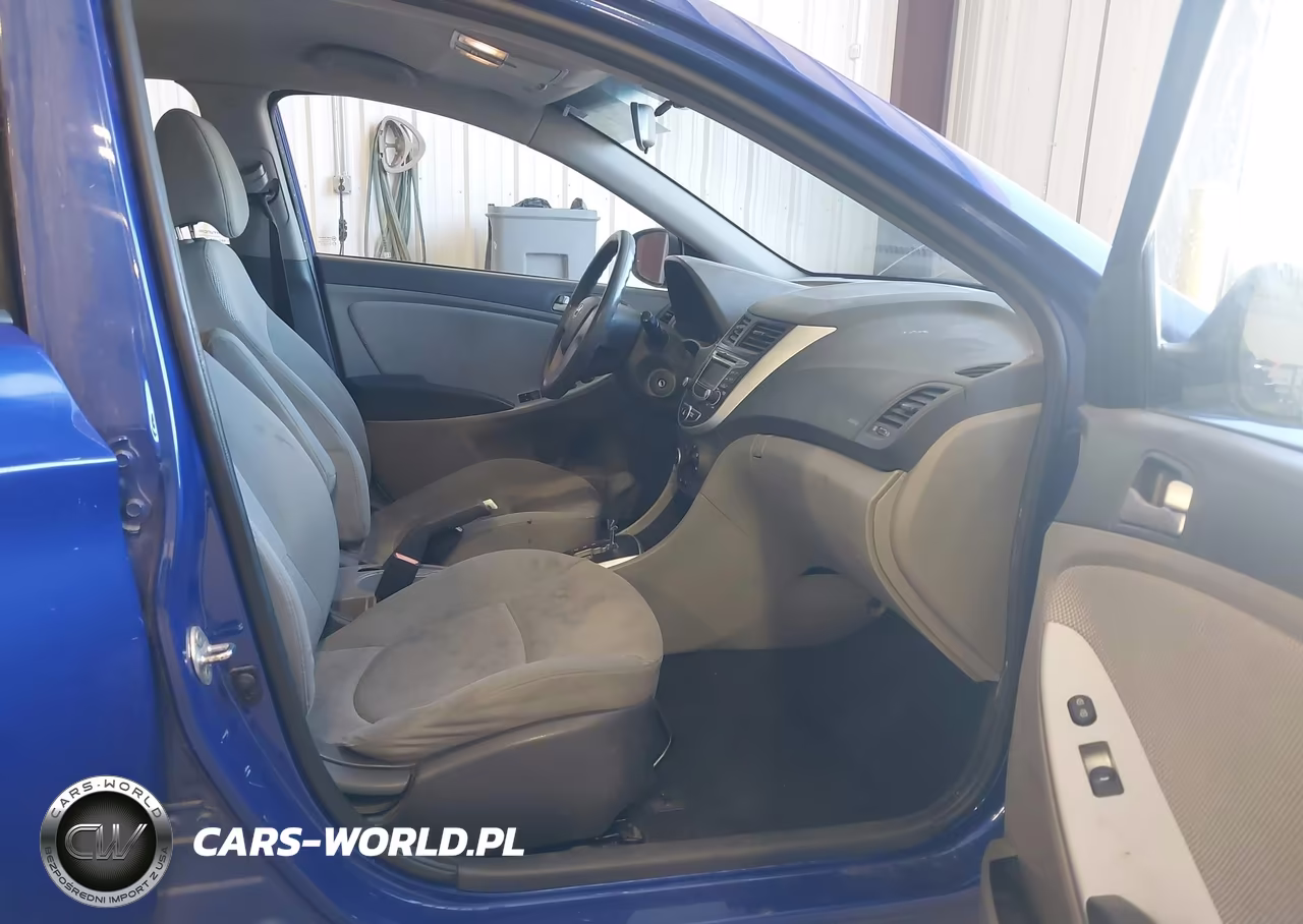 2013 Hyundai Accent Gls VIN:KMHCT4AE1DU499195 - 5
